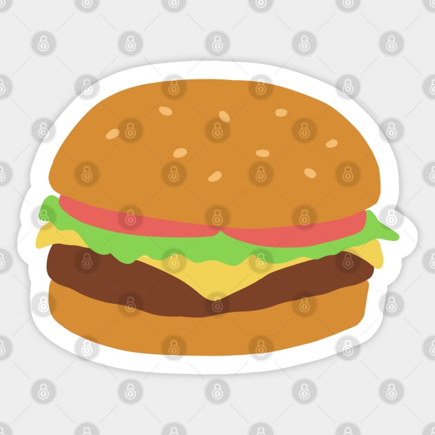 Bob's Burgers Burger Sticker by gray-cat